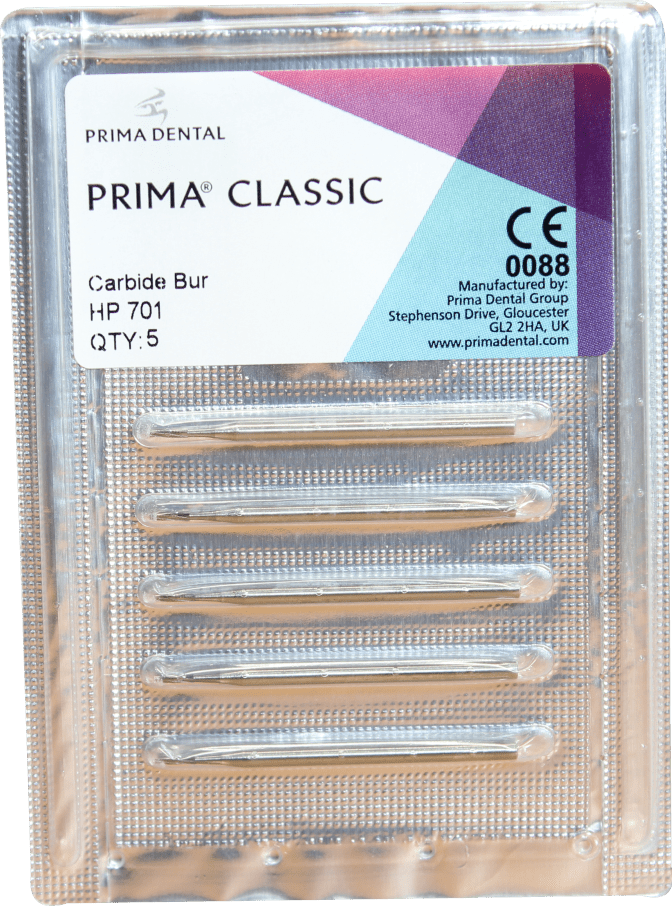 FRESA DE CARBURO FISURA GRADUAL CORTE CRUZADO CABEZA LARGA HP
