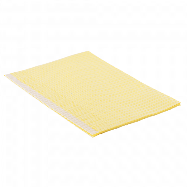 TOALLA INTER 2 HOJAS, AMARILLA C/50