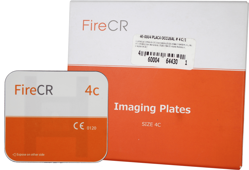 PLACAS DE FOSFORO OCCLUSAL # 4 PARA LECTOR DE RADIOGRAFÍA FIRE CR