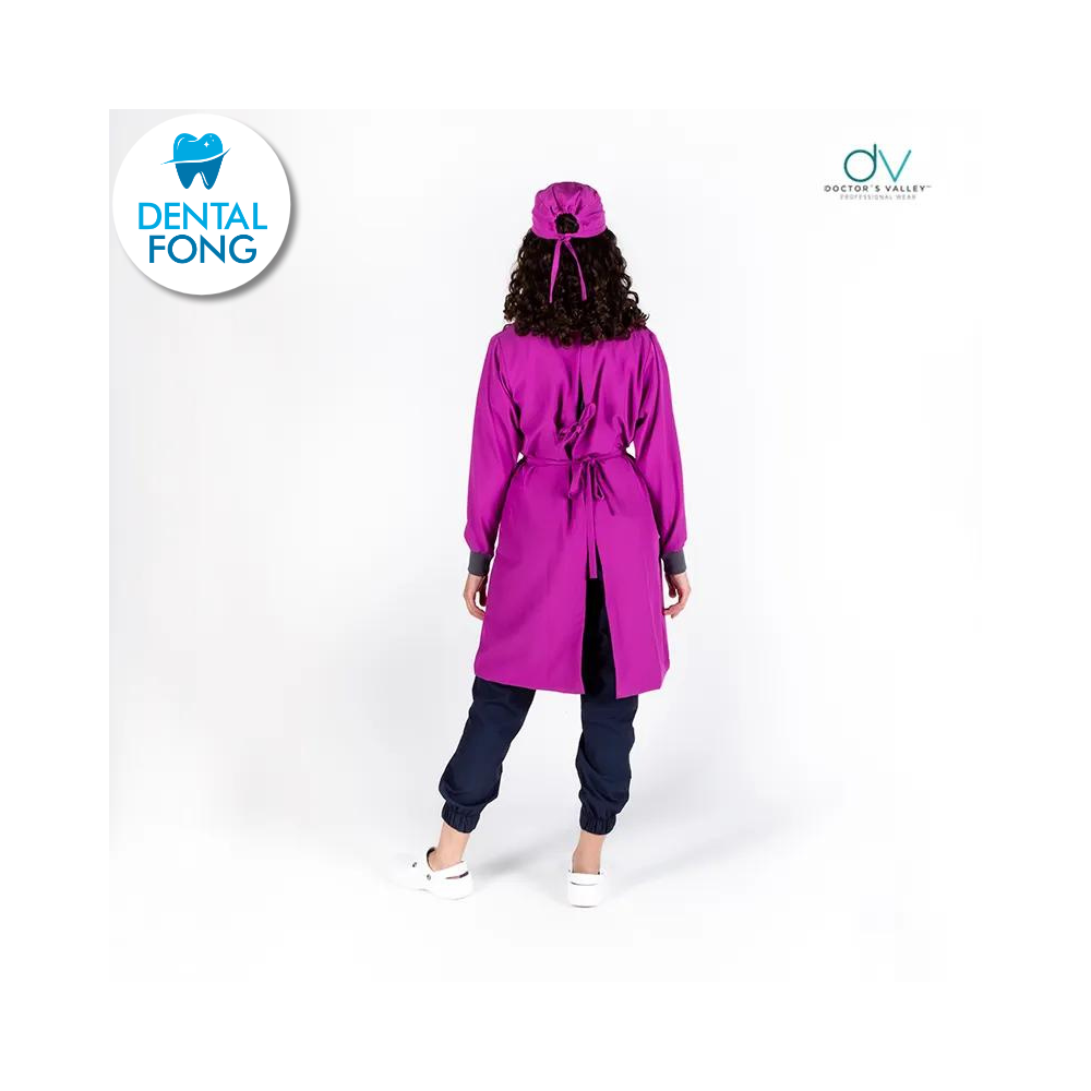 BATA IMPERMEABLE MUJER BUGAMBILIA M/G C/EST. Y COFIA DE REGALO (DOCTORS VALLEY)