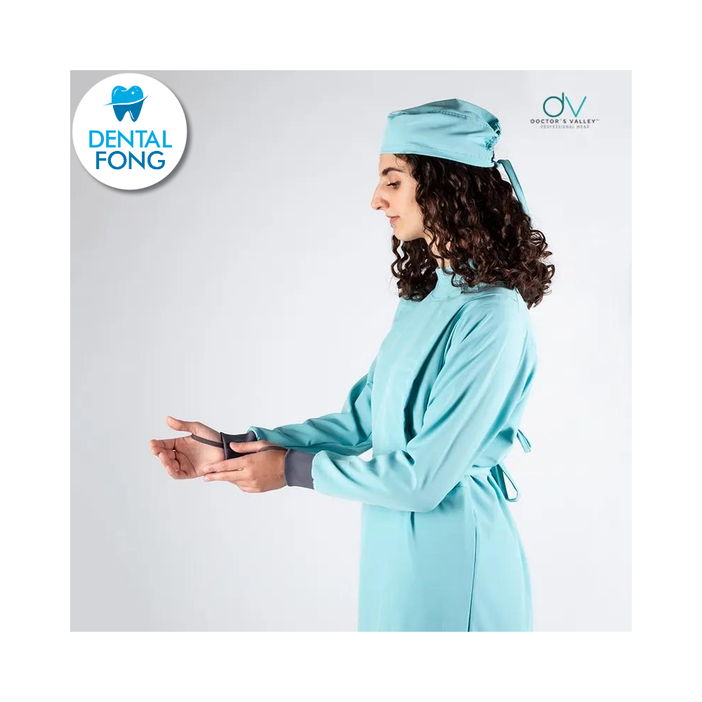 BATA IMPERMEABLE MUJER MENTA CH/ M C/EST. Y COFIA DE REGALO (DOCTORS VALLEY)