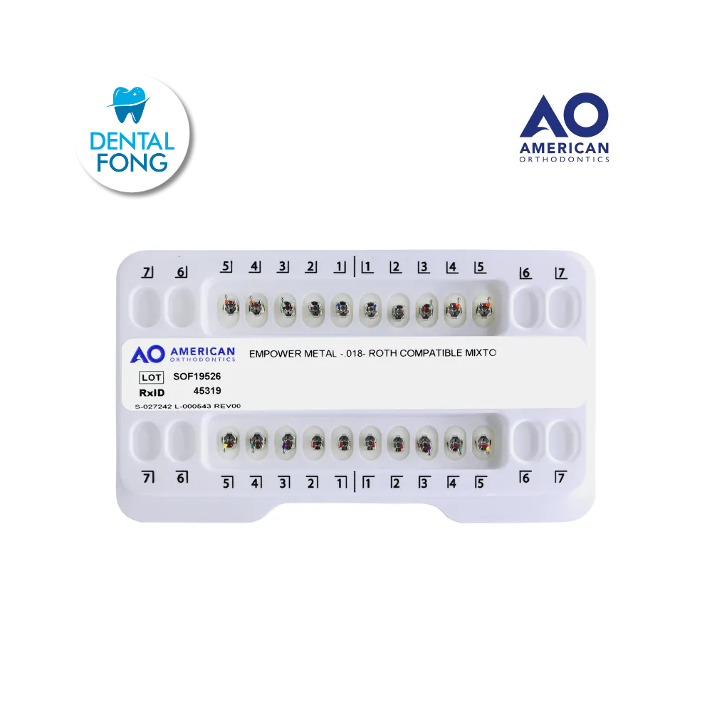 BRACKETS AUTOLIGADO EMPOWER .018 JGO MIXTO ROTH