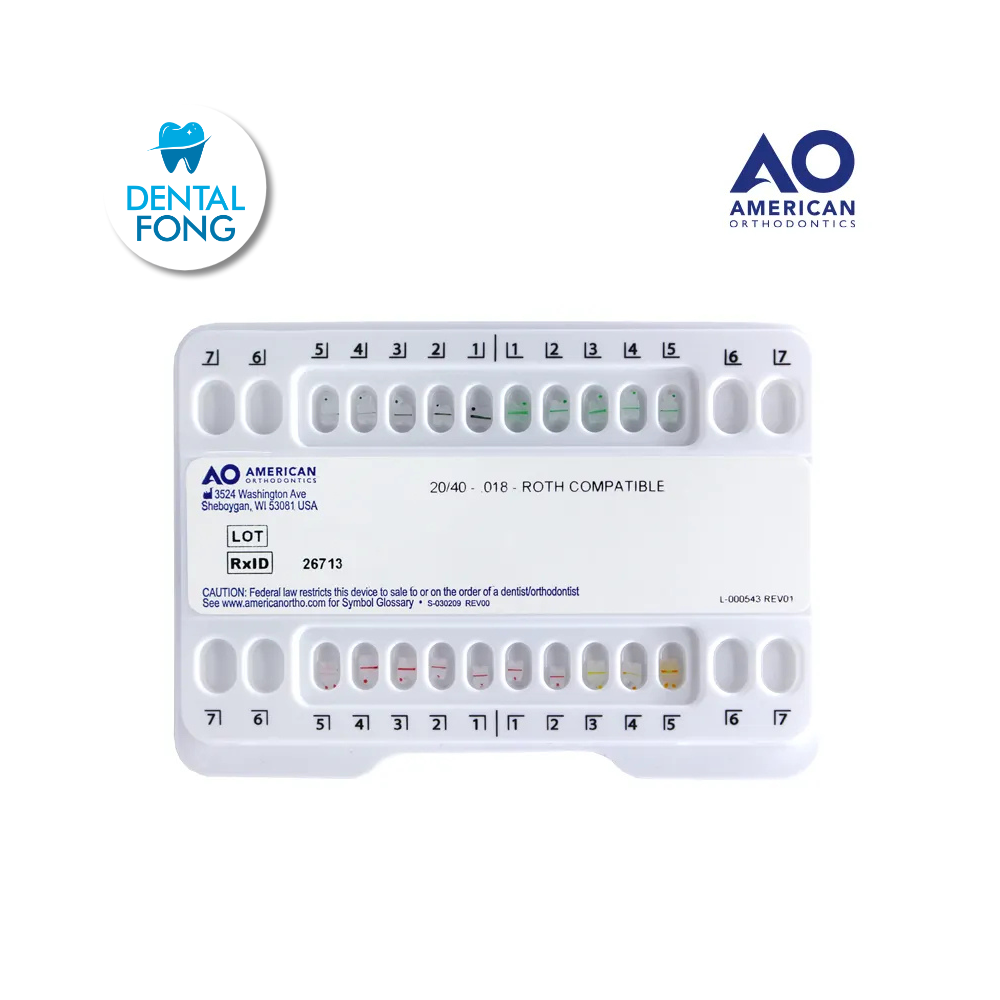 BRACKETS CERAMICOS ROTH .018 JGO.