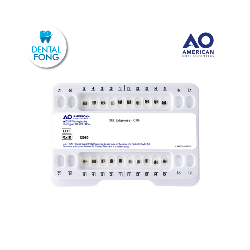 BRACKETS MINI ESTANDAR CON HOOK .018 JGO.