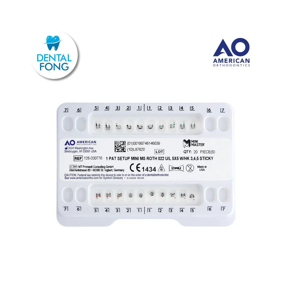 BRACKETS MINI ROTH .022 JGO