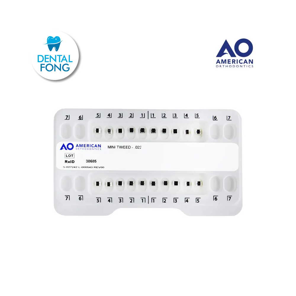 BRACKETS MINI TWEED .022 JGOS.