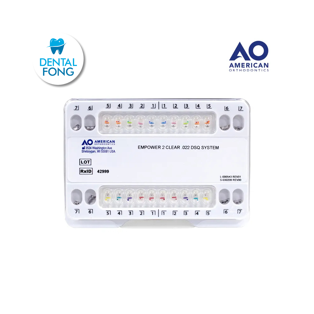 DSQ SYSTEM CLEAR CERAMICO AUTOLIGADO .022 C/TUBOS 6 Y 7