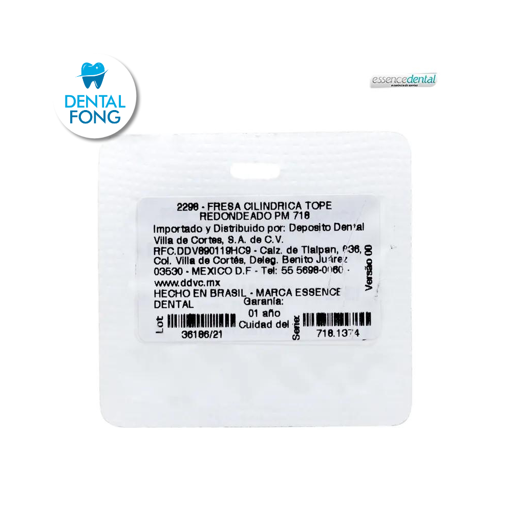 FRESA HP CILINDRICA TOPE REDONDEADO PM 718 (850-018) ESSENCE