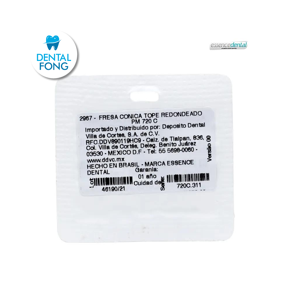 FRESA HP CONICA TOPE REDONDEADO PM 720C/G (850-029) ESSENCE