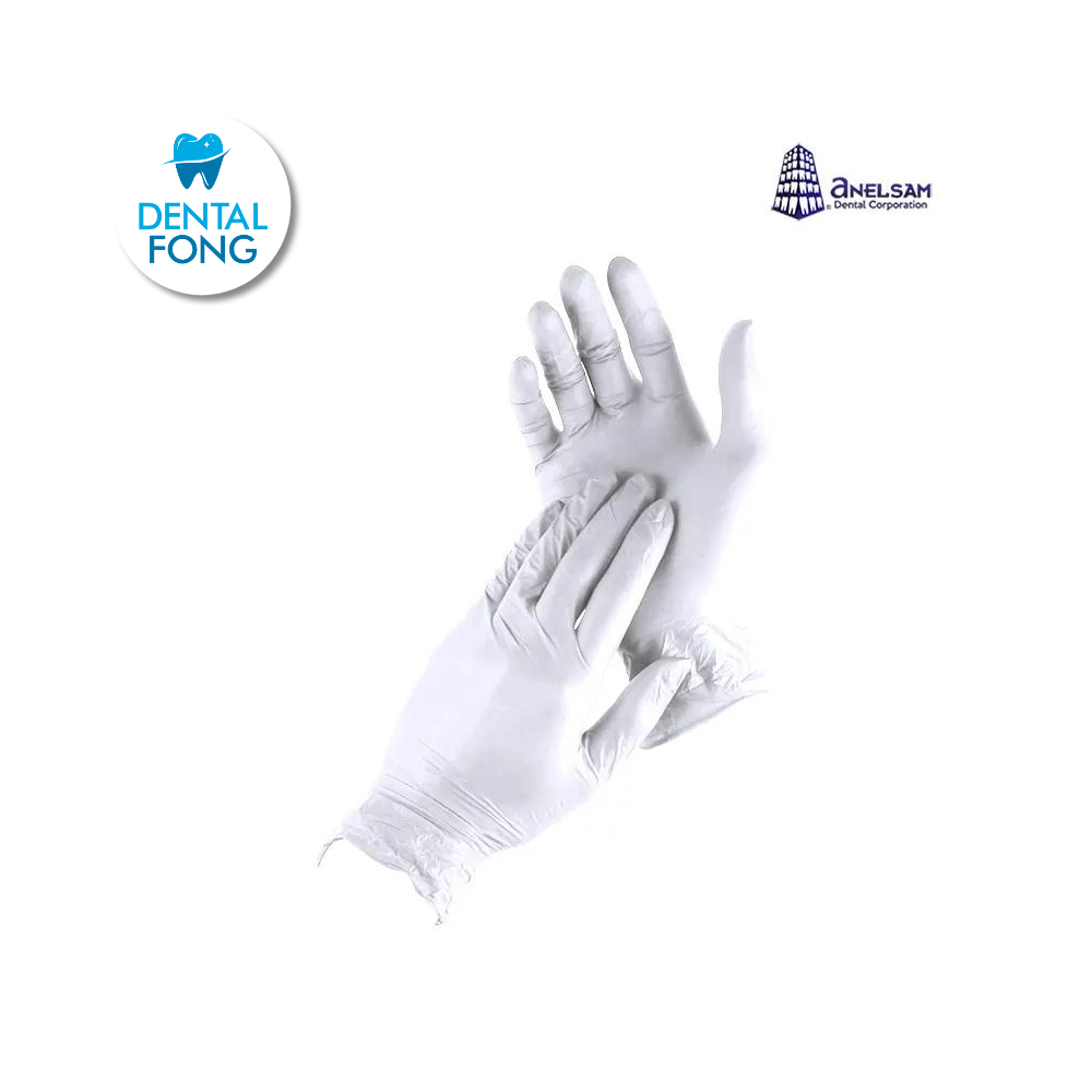 GUANTES LIBRES DE POLVO CHICO CON 100 PIEZAS ANELSAM