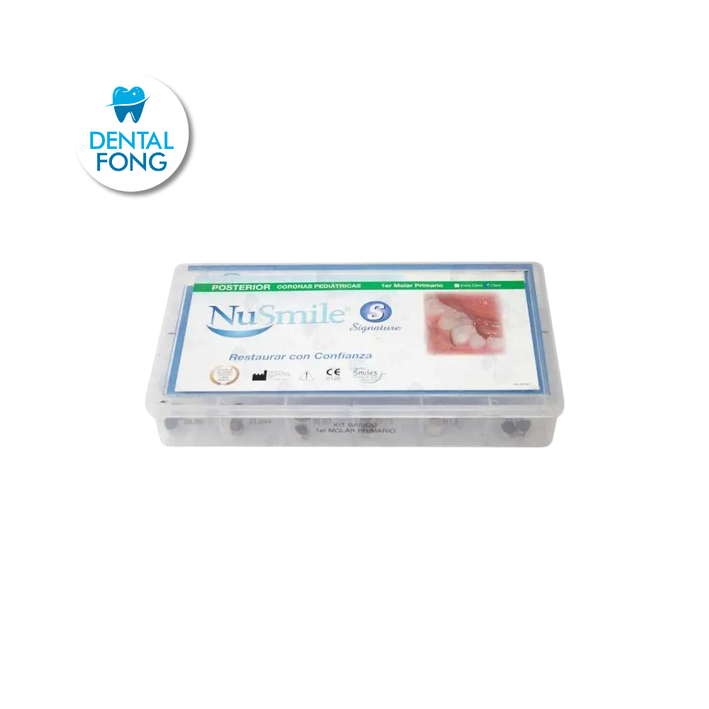 KIT BASICO DE CORONAS POSTERIORES 1er. MOLAR FRENTE ESTETICO CON 32 (CLARO)