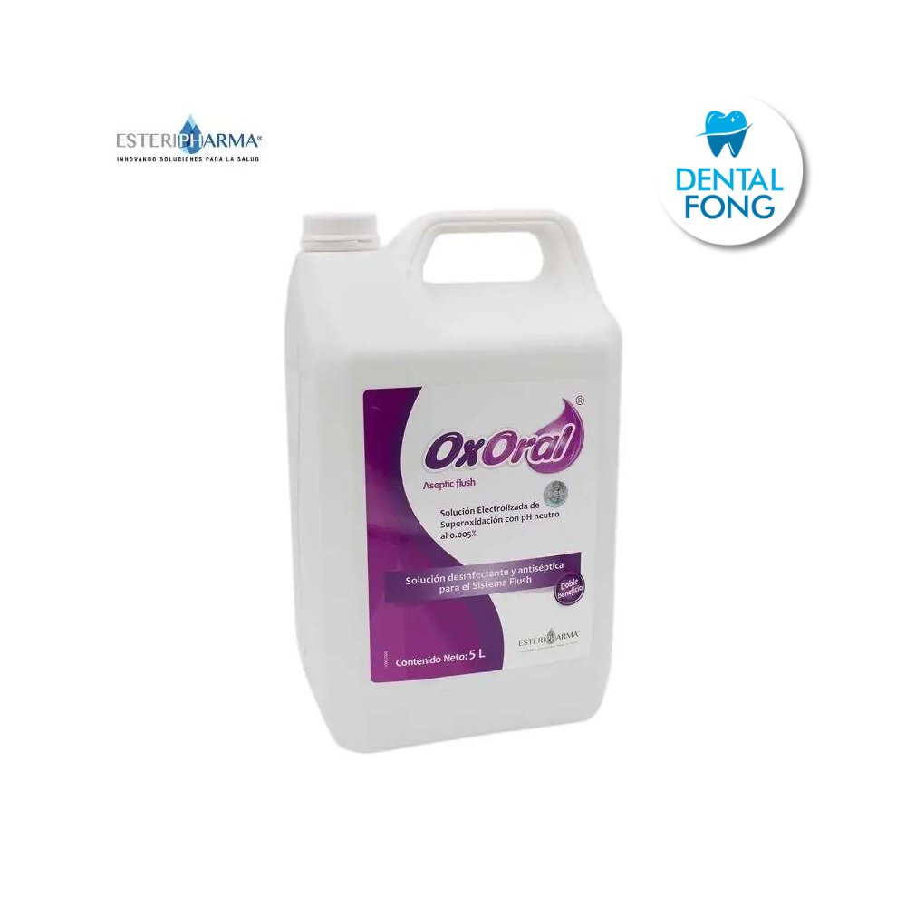 OXORAL ASEPTIC FLUSH GARRAFA 5 LTS.