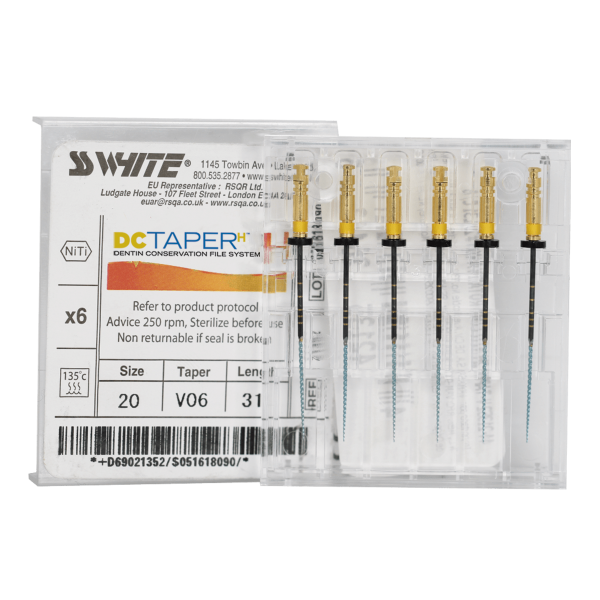 DCTaper 2H NITI LIMA ROTATIVA V06 #20 L31, C/6