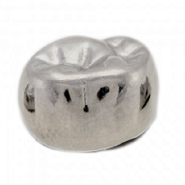 Coronas de acero 2do. molar superior izquierdo