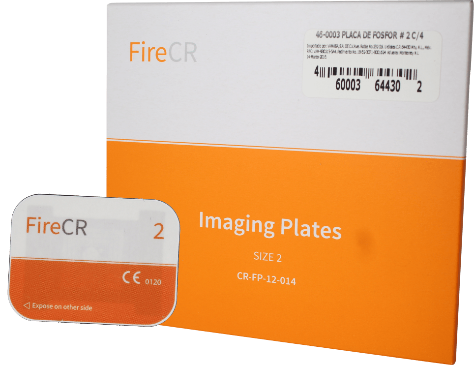 PLACAS DE FOSFORO # 2 PARA LECTOR DE RADIOGRAFÍA FIRE CR