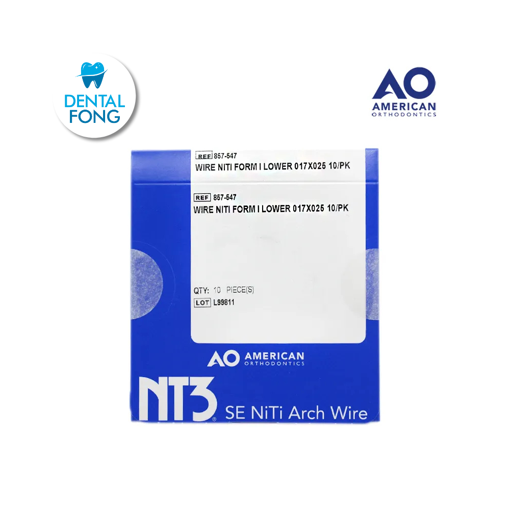 ARCO NITI .018 X .025 INFERIOR PK CON 10