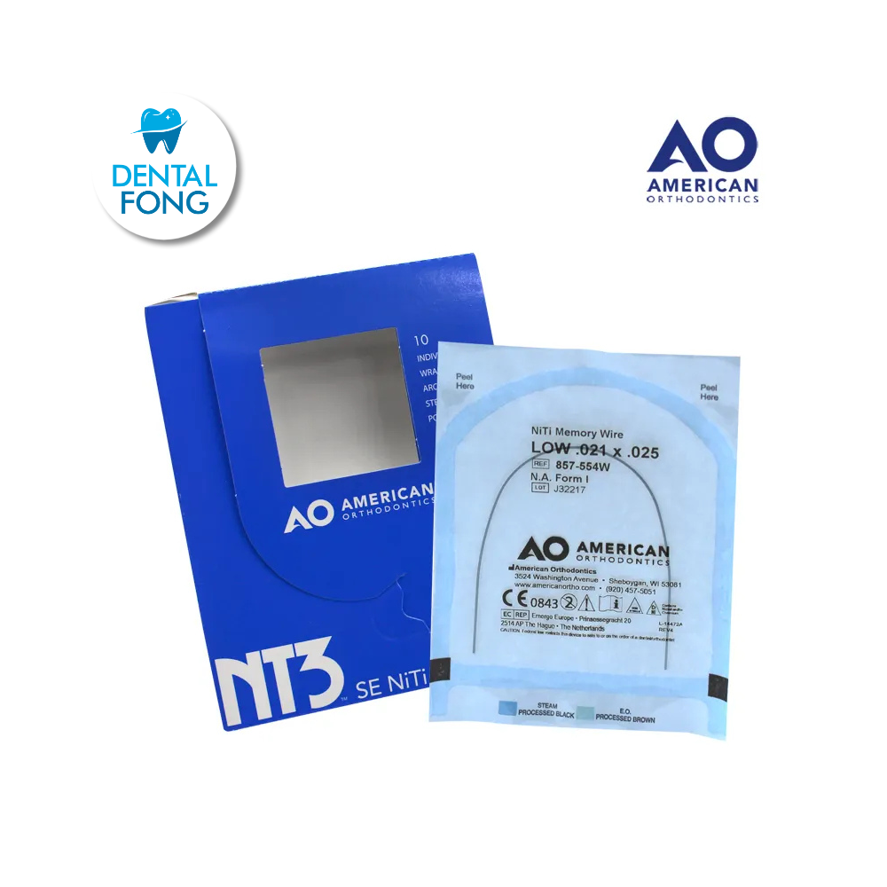 ARCO NITI .021 X .025 INFERIOR INDIVIDUAL