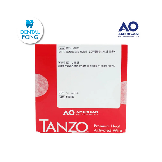 ARCO TANZO NIQUEL/COBRE .018 X .025 INFERIOR PK CON 10