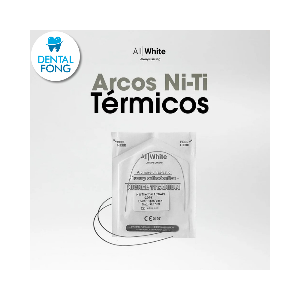 Arcos NiTi Térmicos Rectos