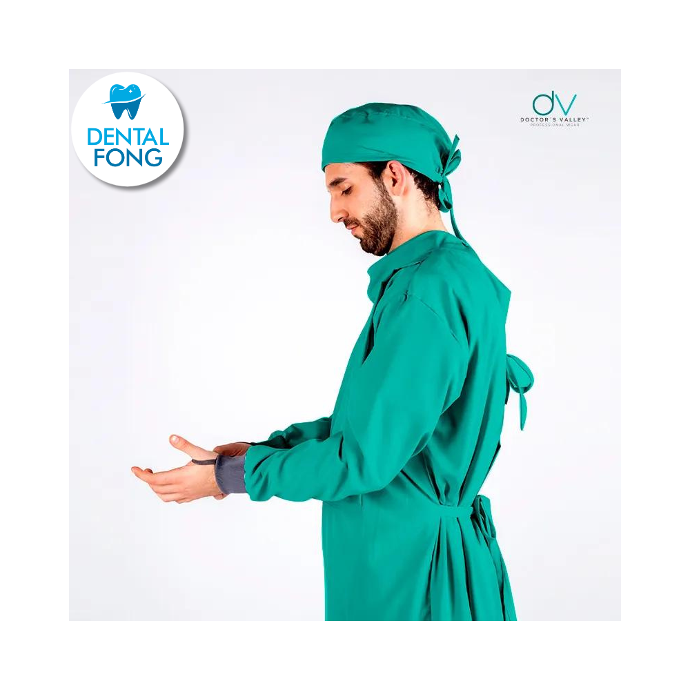 BATA IMPERMEABLE HOMBRE JADE M/G C/EST. Y COFIA DE REGALO (DOCTORS VALLEY)