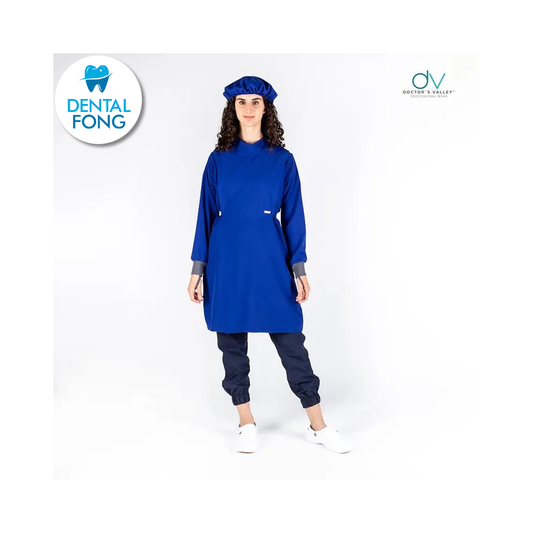 BATA IMPERMEABLE MUJER AZUL REY CH/ M C/EST. Y COFIA DE REGALO (DOCTORS VALLEY)