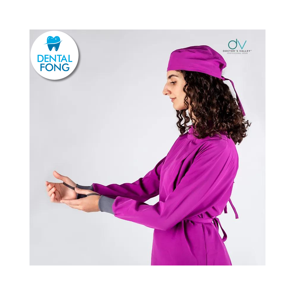 BATA IMPERMEABLE MUJER BUGAMBILIA M/G C/EST. Y COFIA DE REGALO (DOCTORS VALLEY)