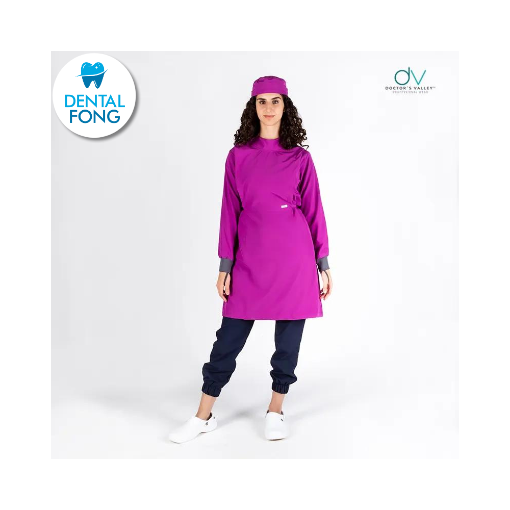 BATA IMPERMEABLE MUJER BUGAMBILIA M/G C/EST. Y COFIA DE REGALO (DOCTORS VALLEY)