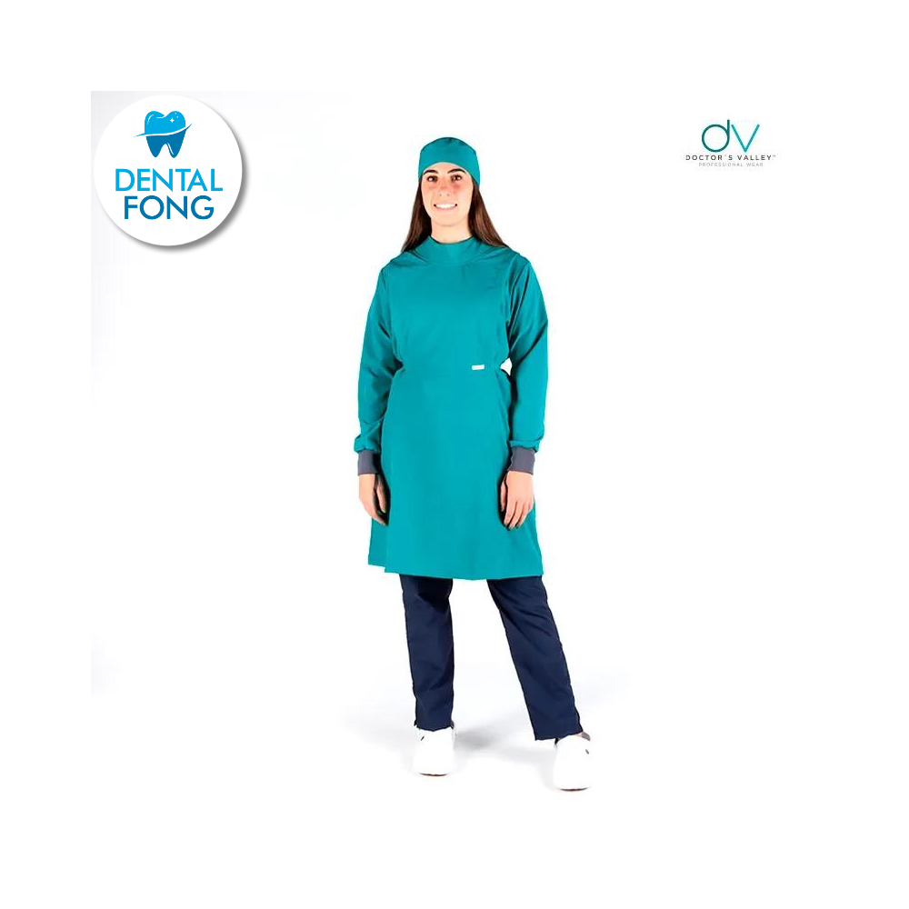 BATA IMPERMEABLE MUJER ESMERALDA M/G C/EST. Y COFIA DE REGALO (DOCTORS VALLEY)