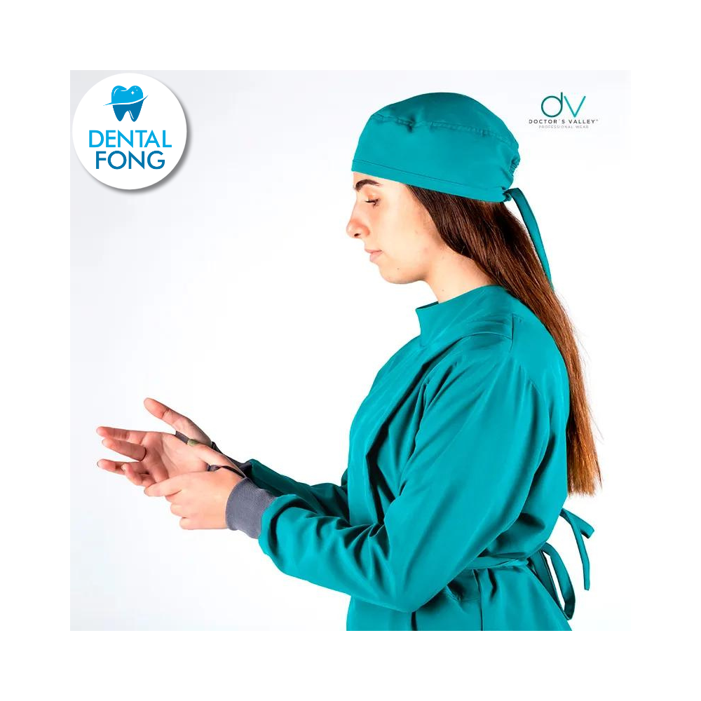 BATA IMPERMEABLE MUJER ESMERALDA M/G C/EST. Y COFIA DE REGALO (DOCTORS VALLEY)