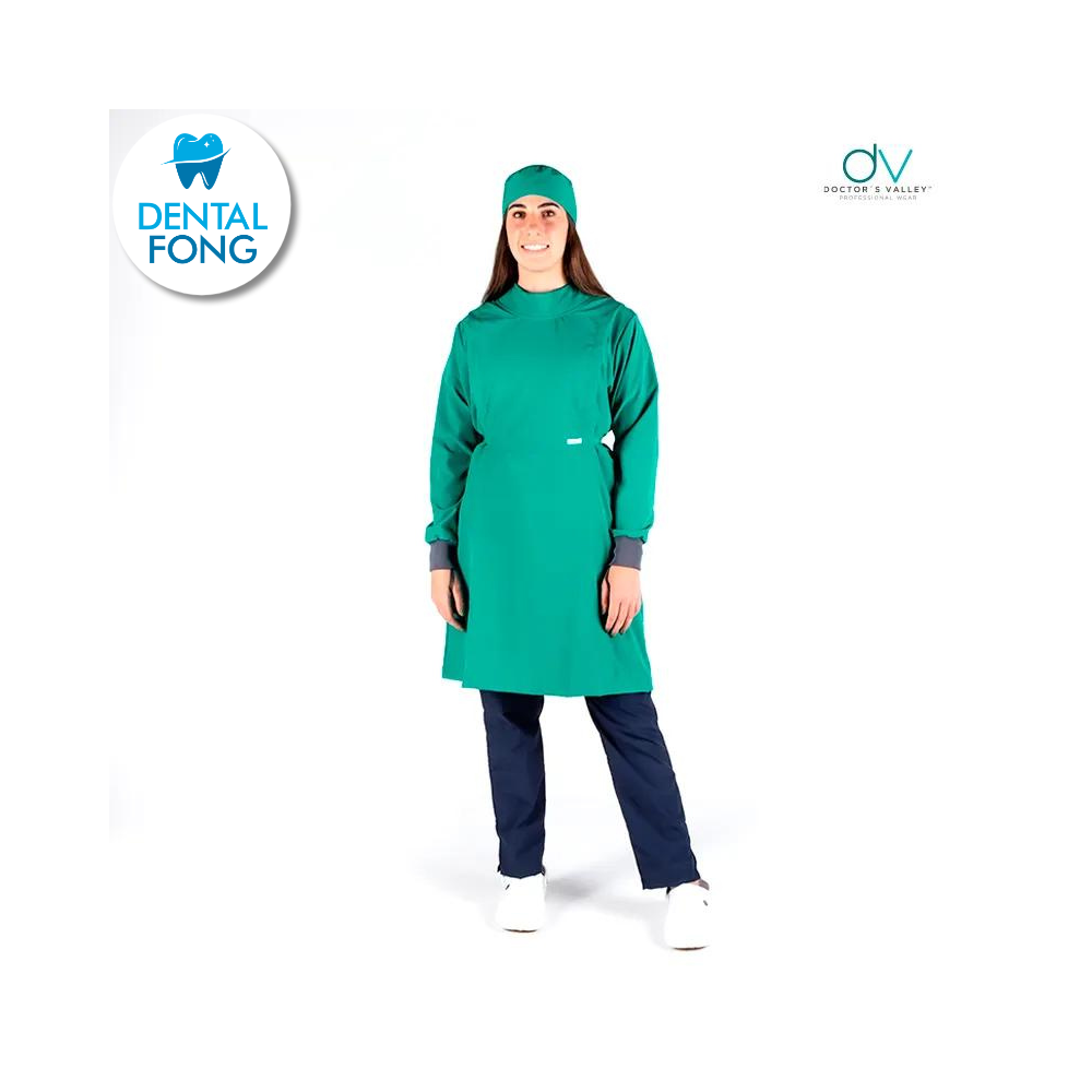 BATA IMPERMEABLE MUJER JADE M/G C/EST. Y COFIA DE REGALO (DOCTORS VALLEY)