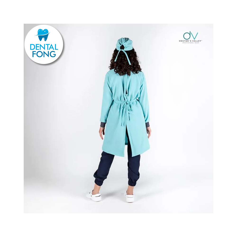 BATA IMPERMEABLE MUJER MENTA CH/ M C/EST. Y COFIA DE REGALO (DOCTORS VALLEY)