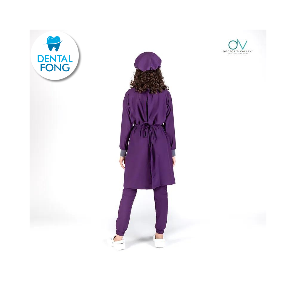 BATA IMPERMEABLE MUJER UVA M/G C/EST. Y COFIA DE REGALO (DOCTORS VALLEY)