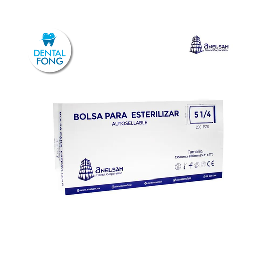 BOLSA PARA ESTERILIZAR 5 1/4 X 11 ANELSAM