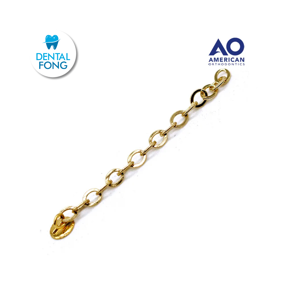BOTON CON CADENA GOLD
