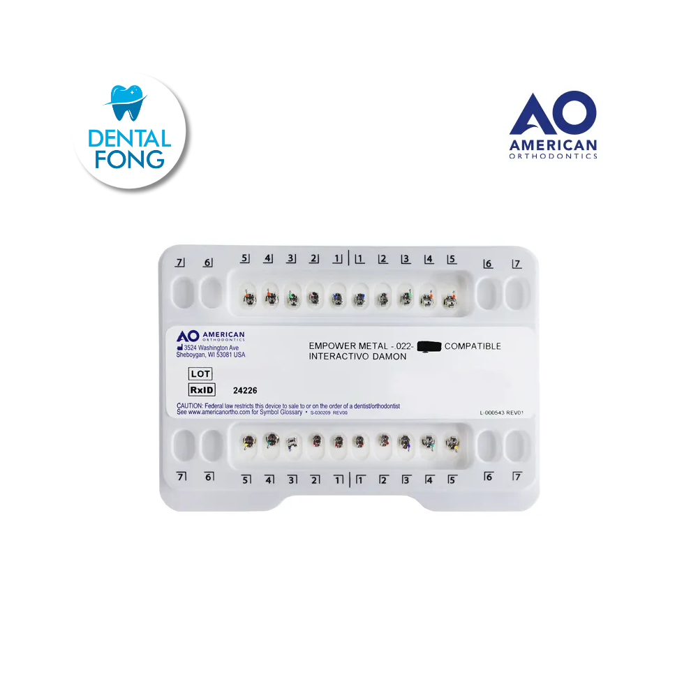 BRACKETS AUTOLIGADO EMPOWER .022 JGO. INTERACTIVO DAMON