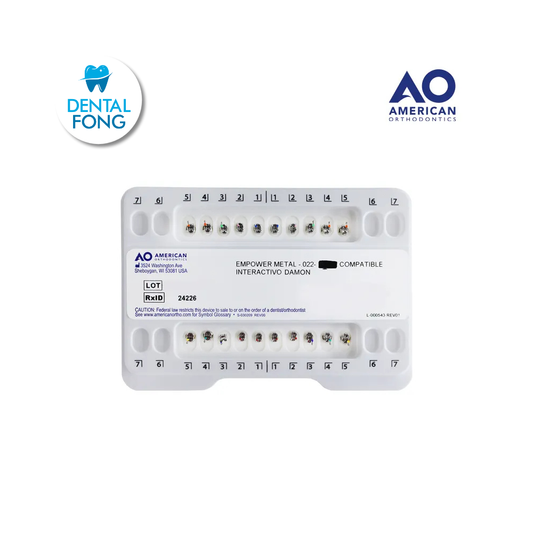 BRACKETS AUTOLIGADO EMPOWER .022 JGO. INTERACTIVO DAMON