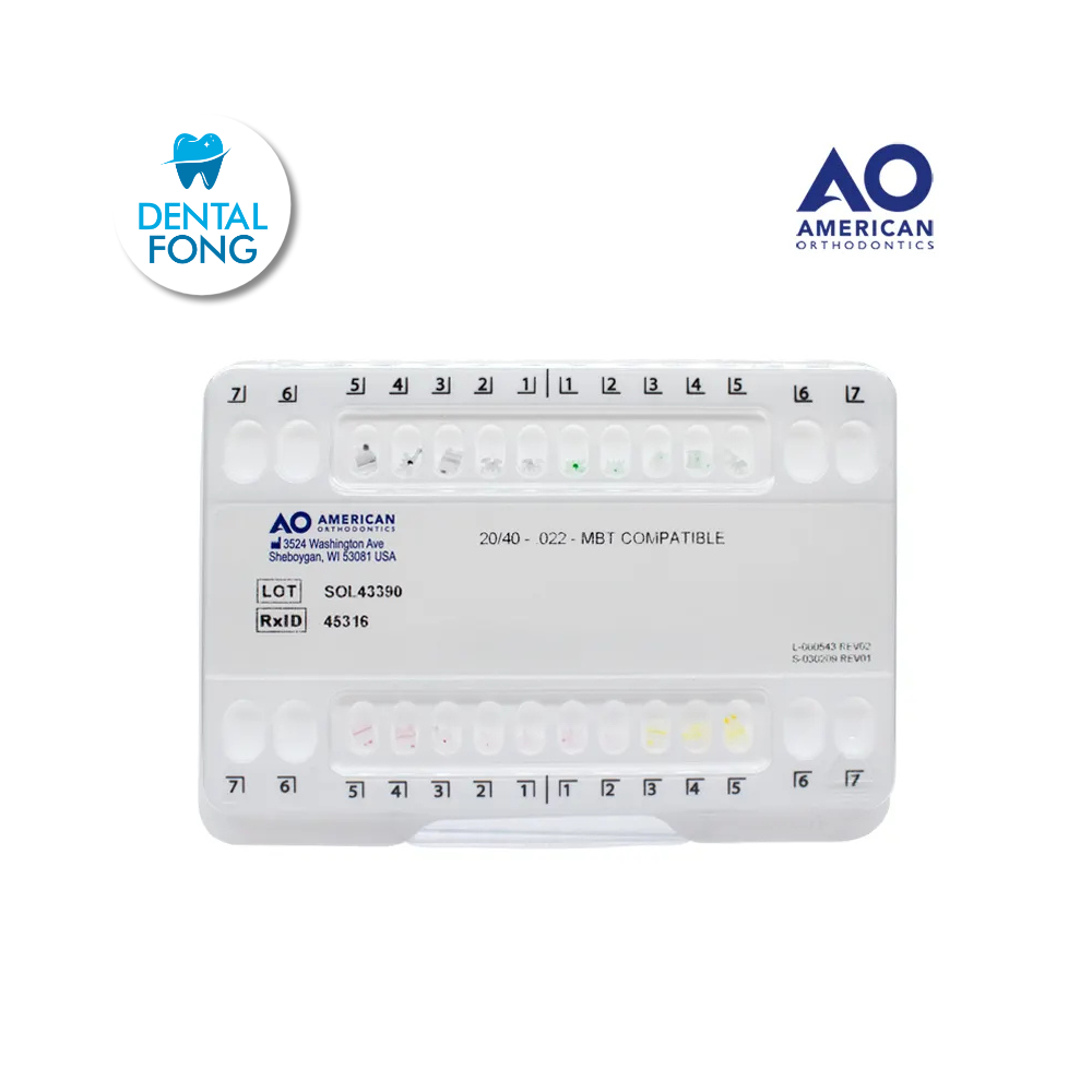 BRACKETS CERAMICOS MBT .022 JGO