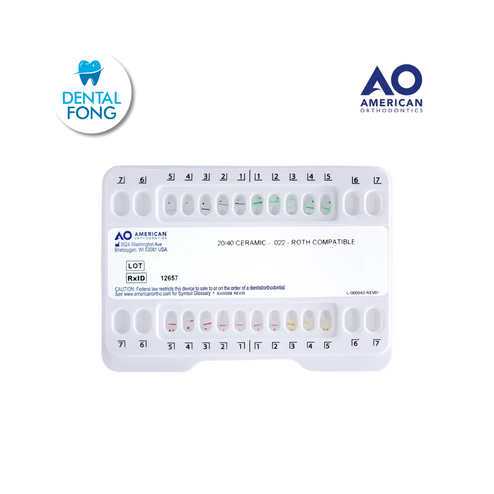 BRACKETS CERAMICOS ROTH .022 JGO – Depósito Dental Fong - Beethoven