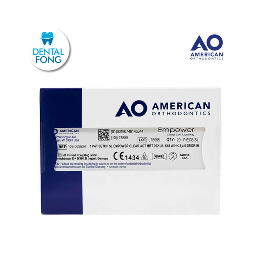 BRACKETS CLEAR CERAMICO AUTOLIGADO .022 JGO. MBT