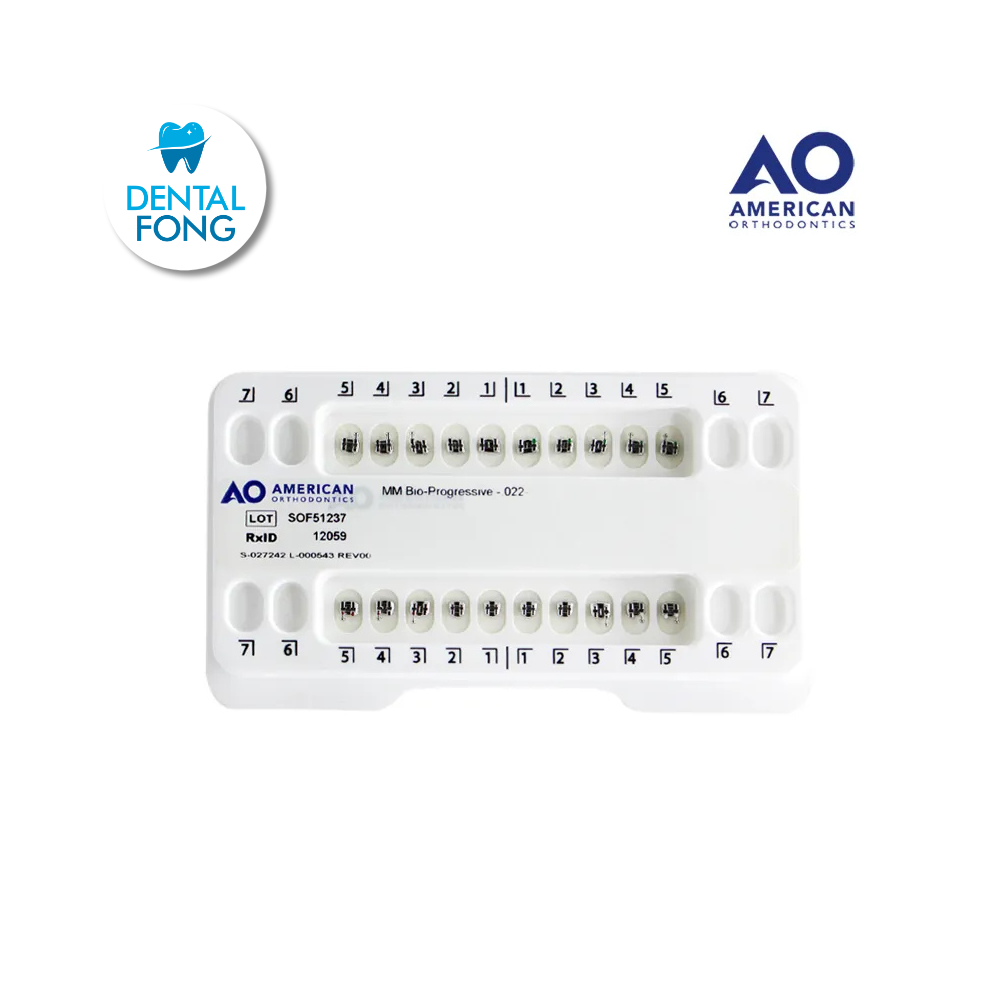 BRACKETS MINI BIO-PROGRESIVA (RICKET) .022 JGO