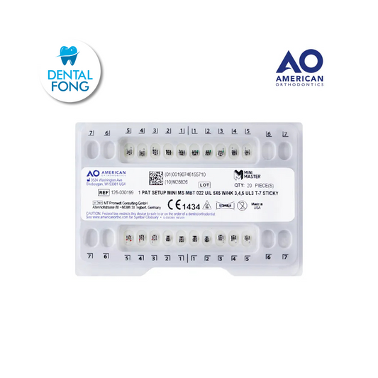 BRACKETS MINI MCLAUGHLIN .022 JGO (MBT)
