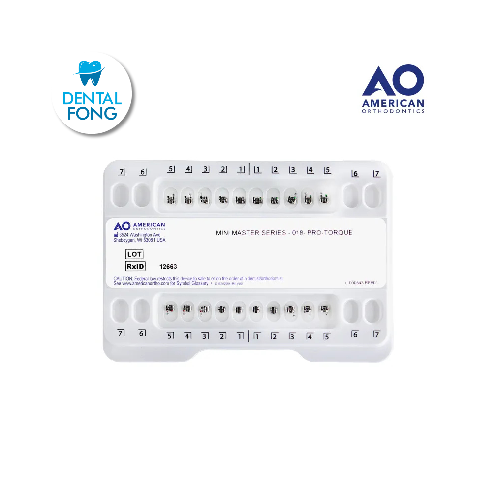 BRACKETS MINI PRO-TORQUE ABP .018 JGO. – Depósito Dental Fong - Beethoven