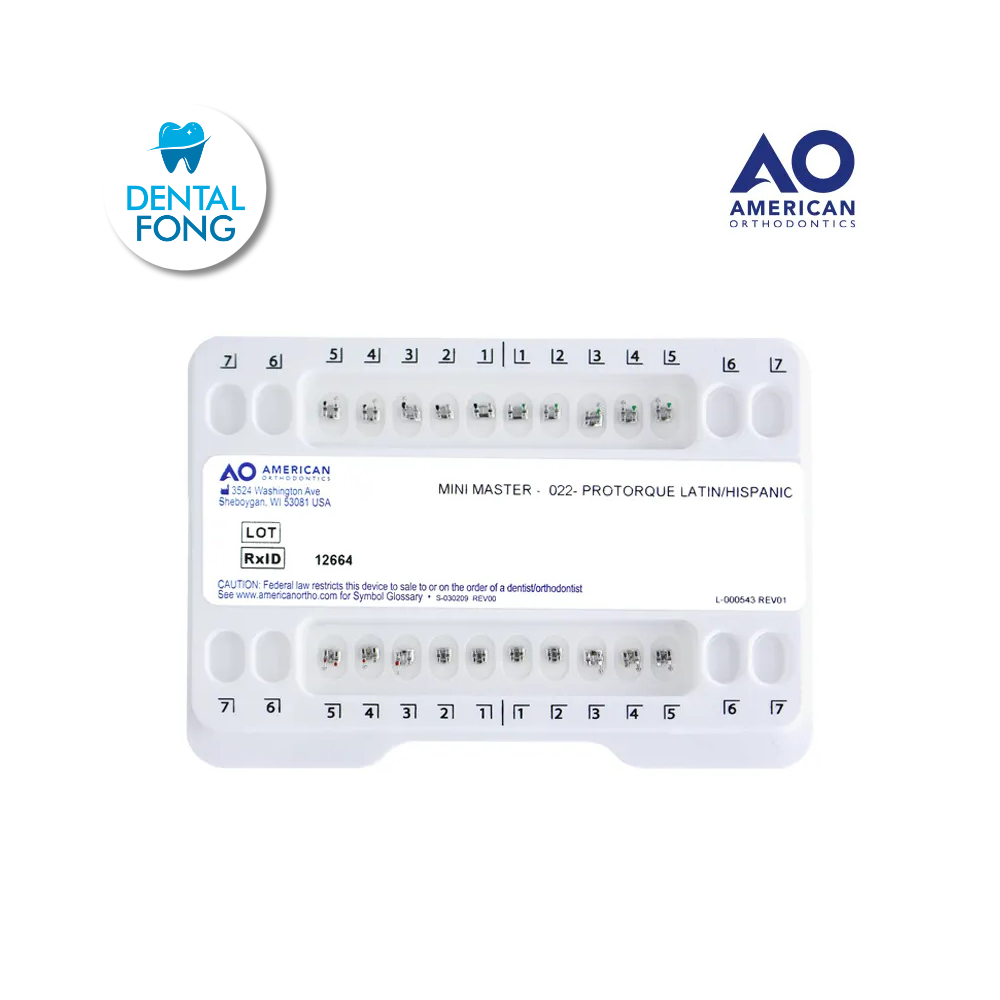 BRACKETS MINI PRO-TORQUE ABP .022 JGO.