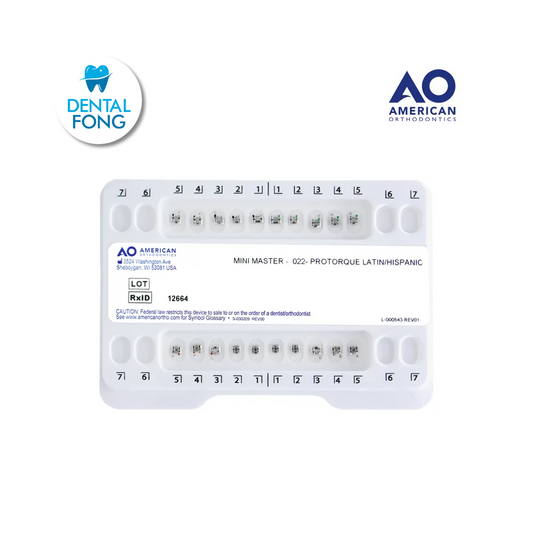 BRACKETS MINI PRO-TORQUE ABP .022 JGO.