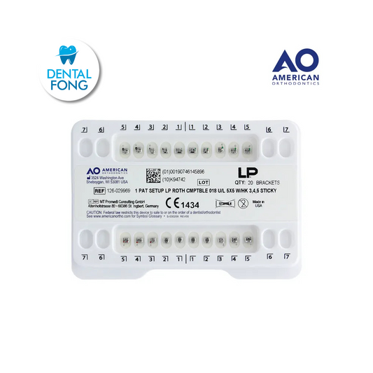 BRACKETS PERFIL BAJO JGO. .018 (ROTH)