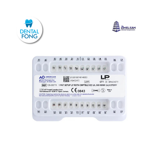 BRACKETS PERFIL BAJO JGO. .022 (ROTH)