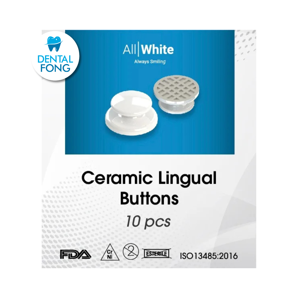 Botones linguales ceramicos