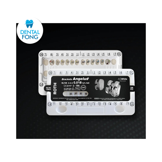 Brackets AllWhite Angelus + Tubos primer molar