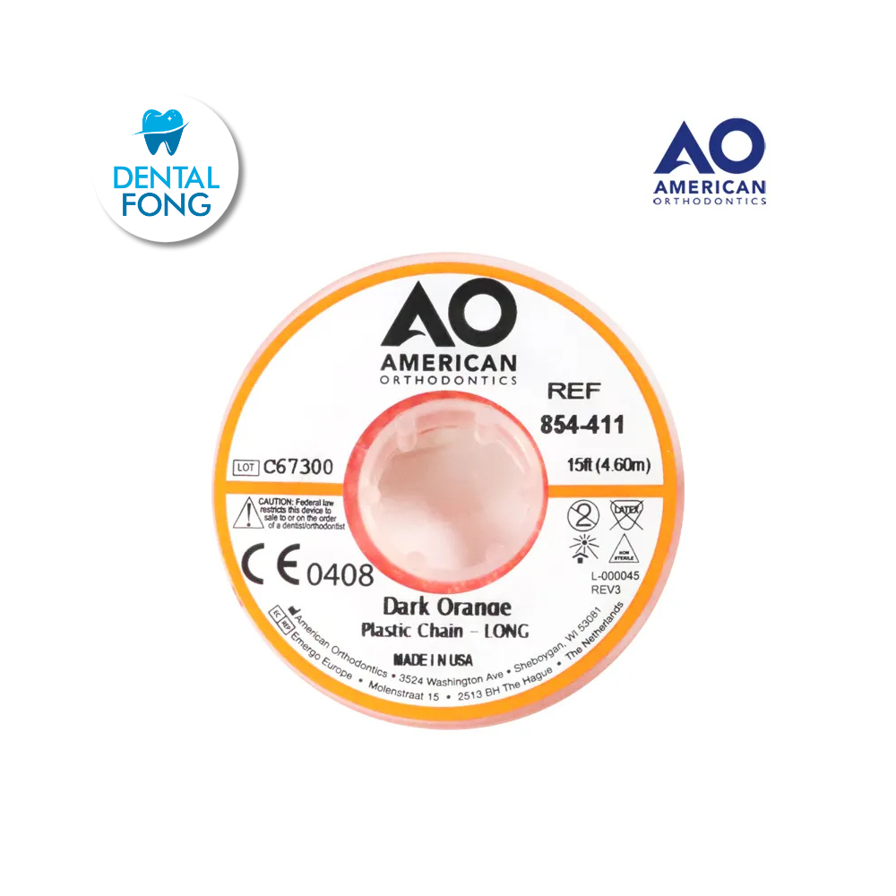 CADENA LONG DARK ORANGE