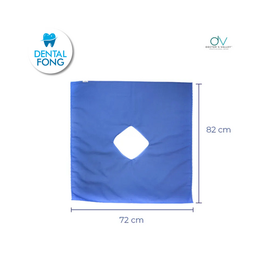 CAMPO DE TELA HENDIDO 100% ALGODON ESTERILIZABLE MEDIDAS 72X82 CM APROX (DOCTORS VALLEY)